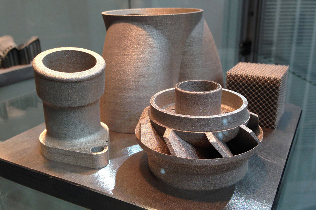 Manufatti titanio realizzati in 3D da una stampante 3D ProX 400