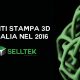 Eventi stampa 3D in Italia 2016
