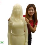 Stampare in 3D il busto di un corpo umano